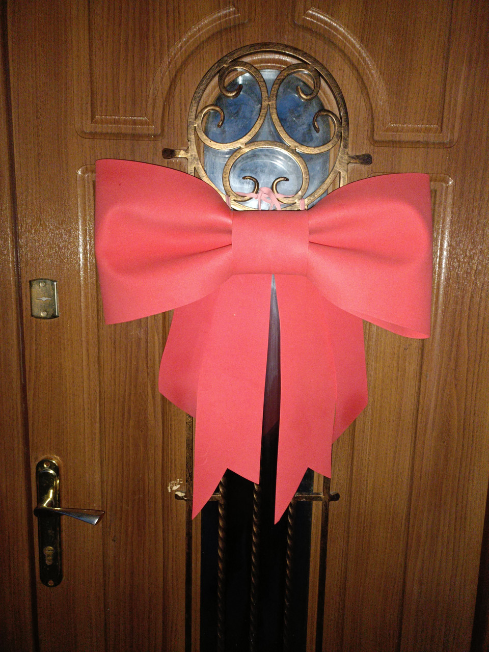 Бант червоний великий - Зображення 3