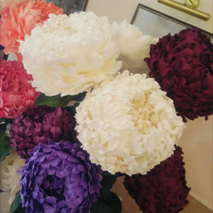 Квіти великі, квіти з фоамирану, Піони Ростові