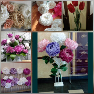 Індивідуальне виготовлення ростових квітів на замовлення (Будь-який дизайн, Ізолон/Фоаміран)