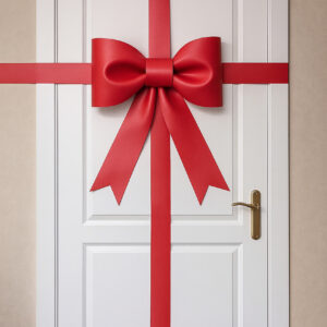 Бант на двері, бант на дверь